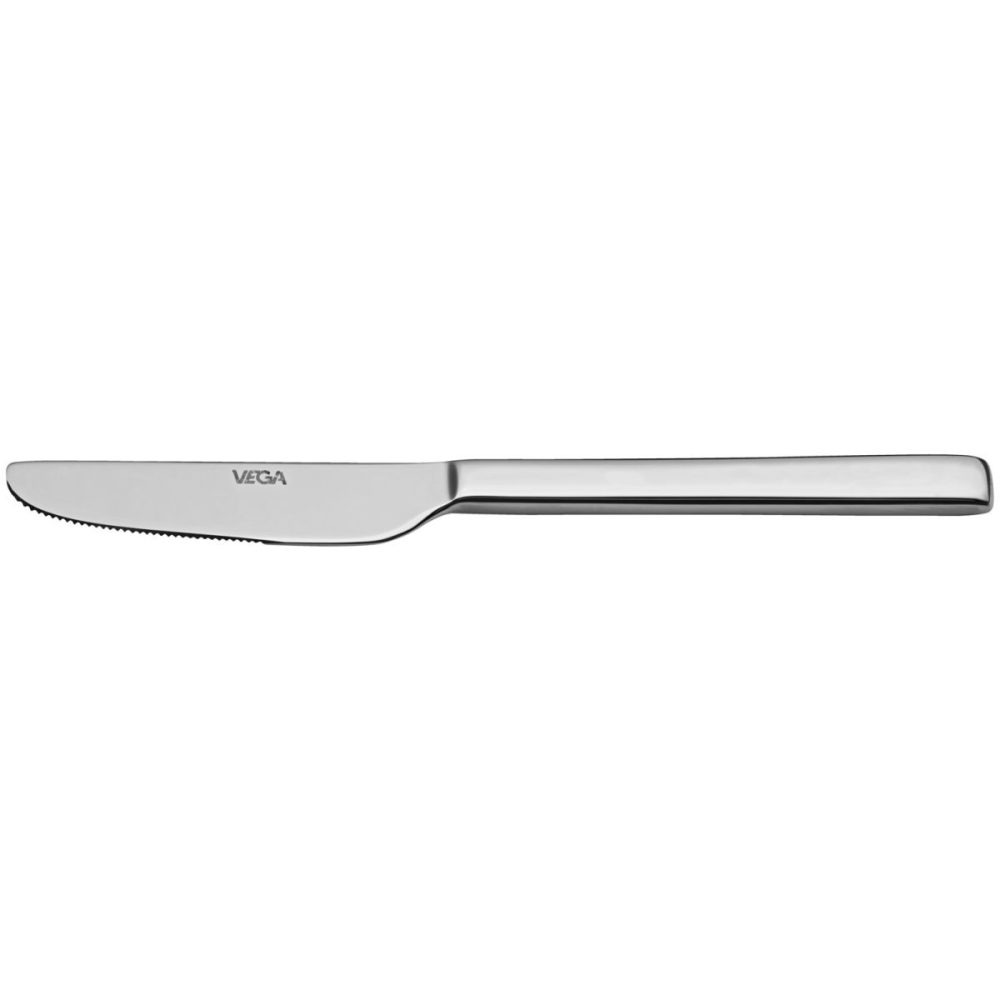 VEGA Mini-Messer Decaso; 13.5 cm (L); silber, Griff silber; 12 Stück / Pack