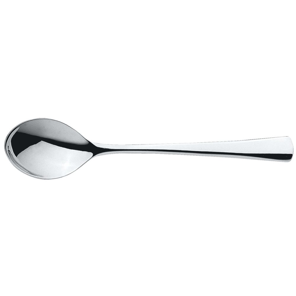 PULSIVA Kaffeelöffel Linz; 14 cm (L); silber, Griff silber; 12 Stück / Pack