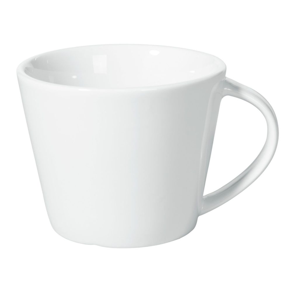 VEGA Milchkaffee-Obertasse Bebida; 300 ml, 9.8x8.3 cm (ØxH); weiss; konisch; 6 Stück / Pack