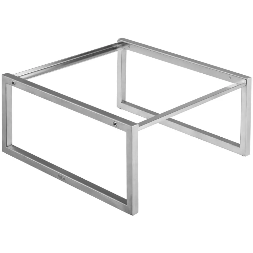 VEGA Tischgestell Torresso GN 1/2 hoch; GN 1/2, 32.9x36x16 cm (LxBxH); silber; rechteckig