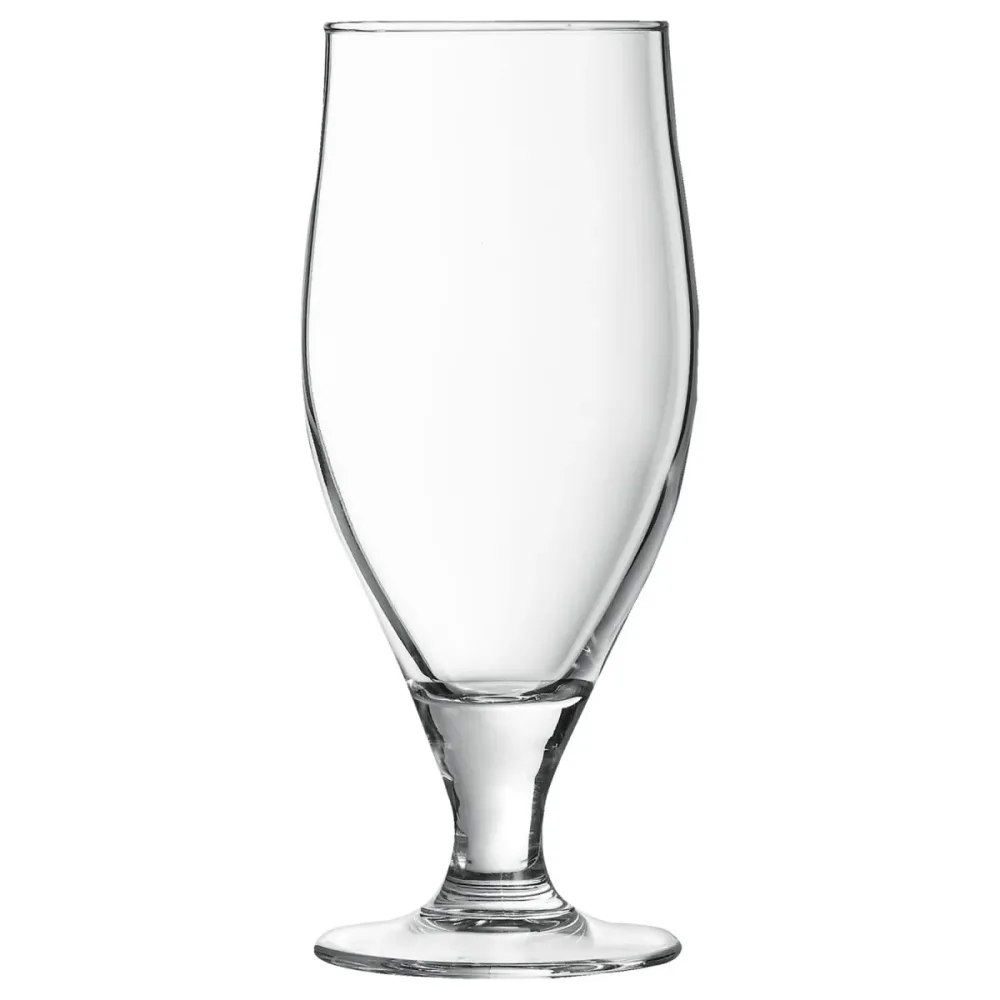 ARC Bierglas Cervoise mit Eichstrich; 380 ml, 7.3x17.9 cm (ØxH); transparent; 0.3 l Eichstrich, 6 Stück / Pack