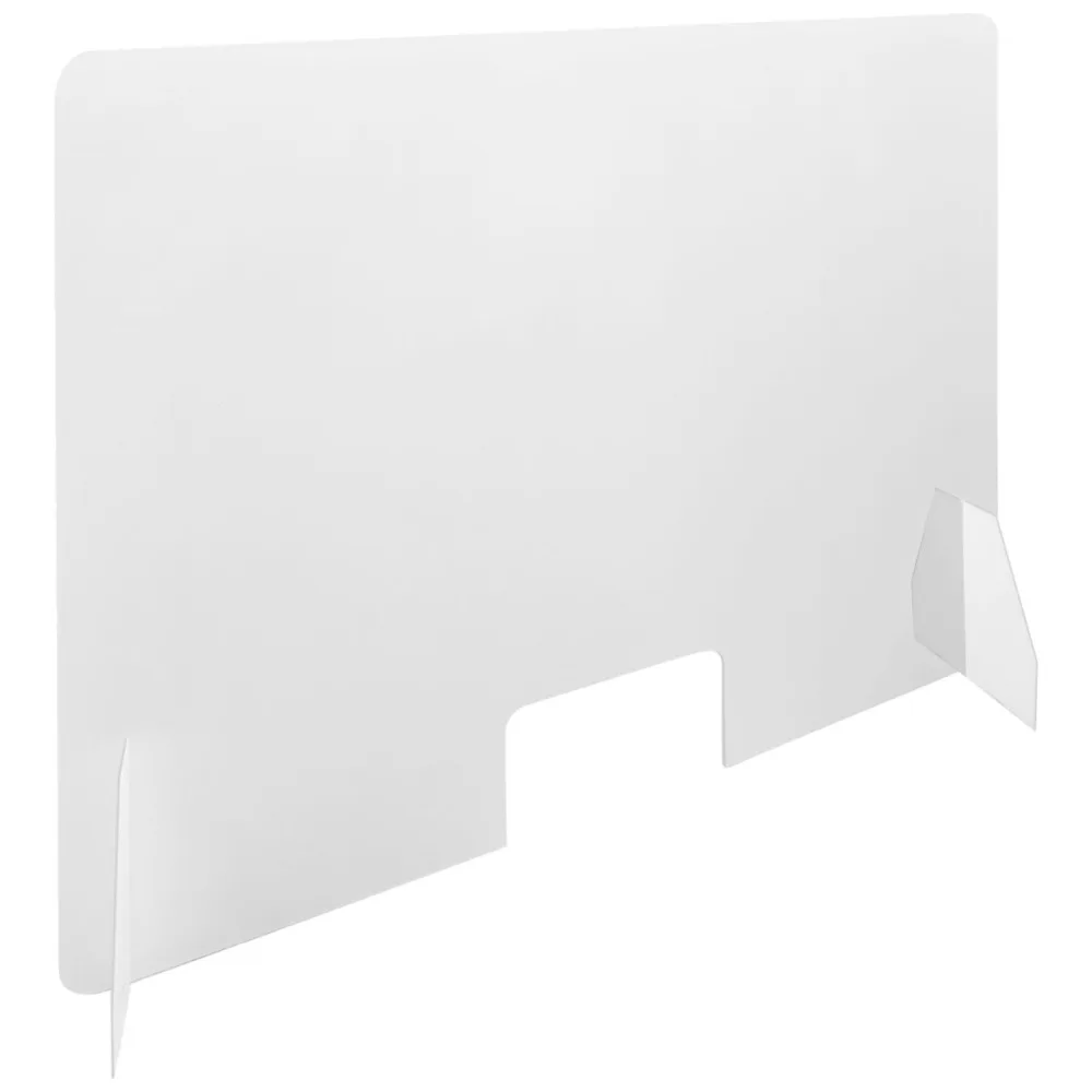 PULSIVA Hygieneschutzwand Naro; 100x75 cm (BxH); transparent