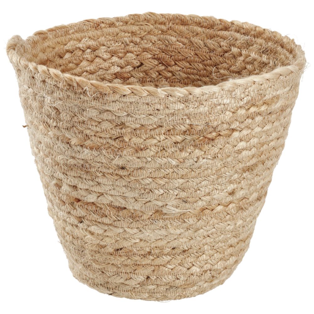 Deko-Körbchen Björn; 21x18 cm (ØxH); braun; rund