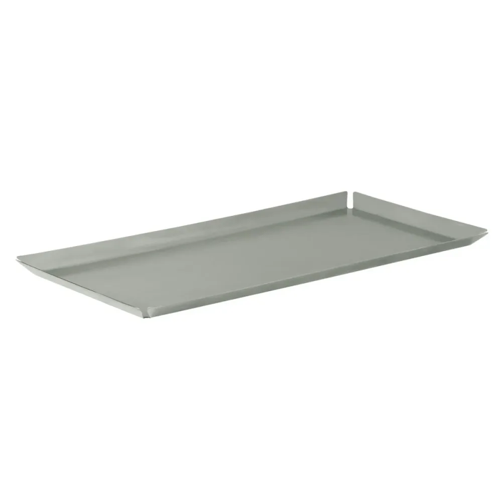 VEGA Tablett Pereti; 31.1x15.1x0.8 cm (LxBxH); silber; rechteckig