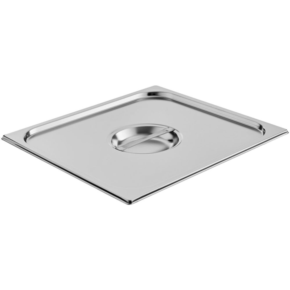 VEGA GN-Deckel Premium ohne Aussparung 2/3; GN 2/3; silber; rechteckig