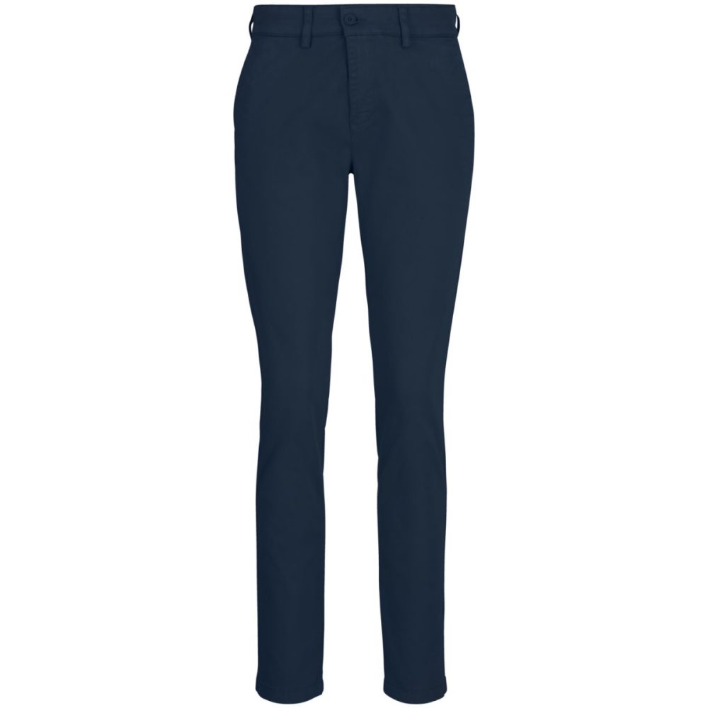 JOBELINE Damen Hose Chino; Kleidergrösse 36; navy