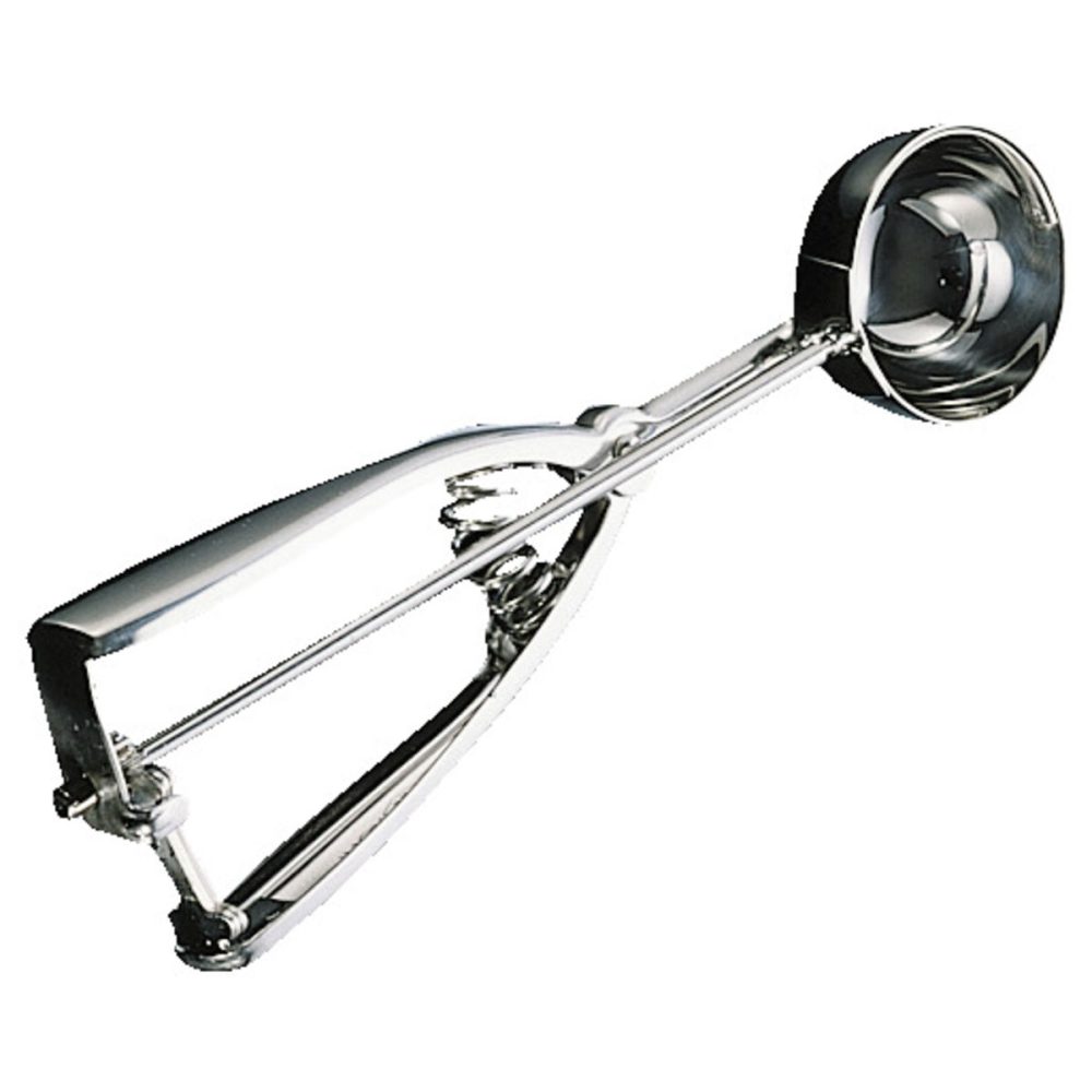 PULSIVA Eisportionierer; 50 ml, 5.6 cm (Ø); silber
