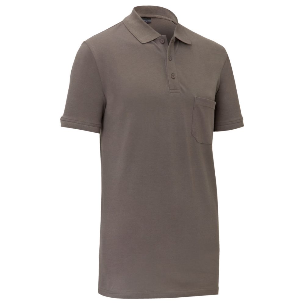JOBELINE Herren Poloshirt Cato Kurzarm; Kleidergrösse L; taupe