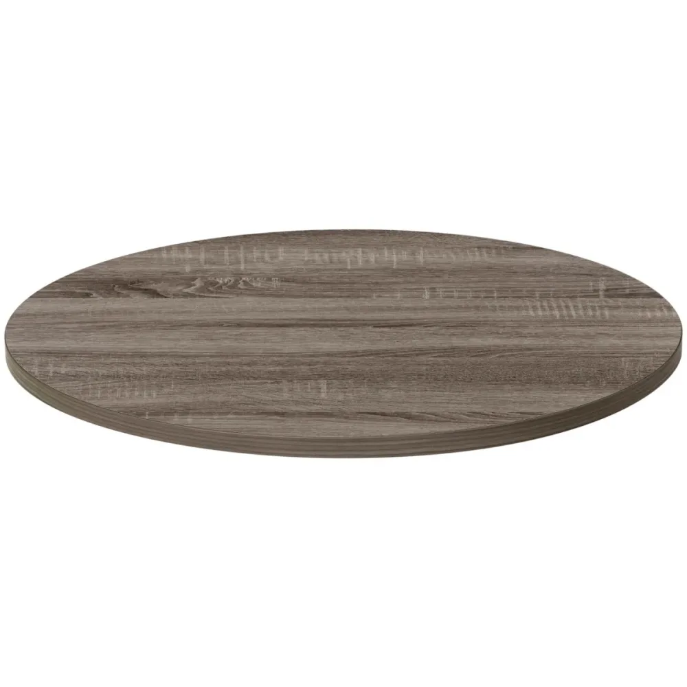 PULSIVA Tischplatte Solona rund; 80 cm (Ø); eiche; rund
