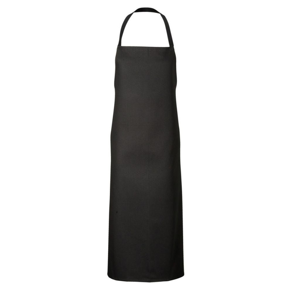 PULSIVA Latzschürze Pablo 110x80 cm; 110x80 cm (LxB); schwarz