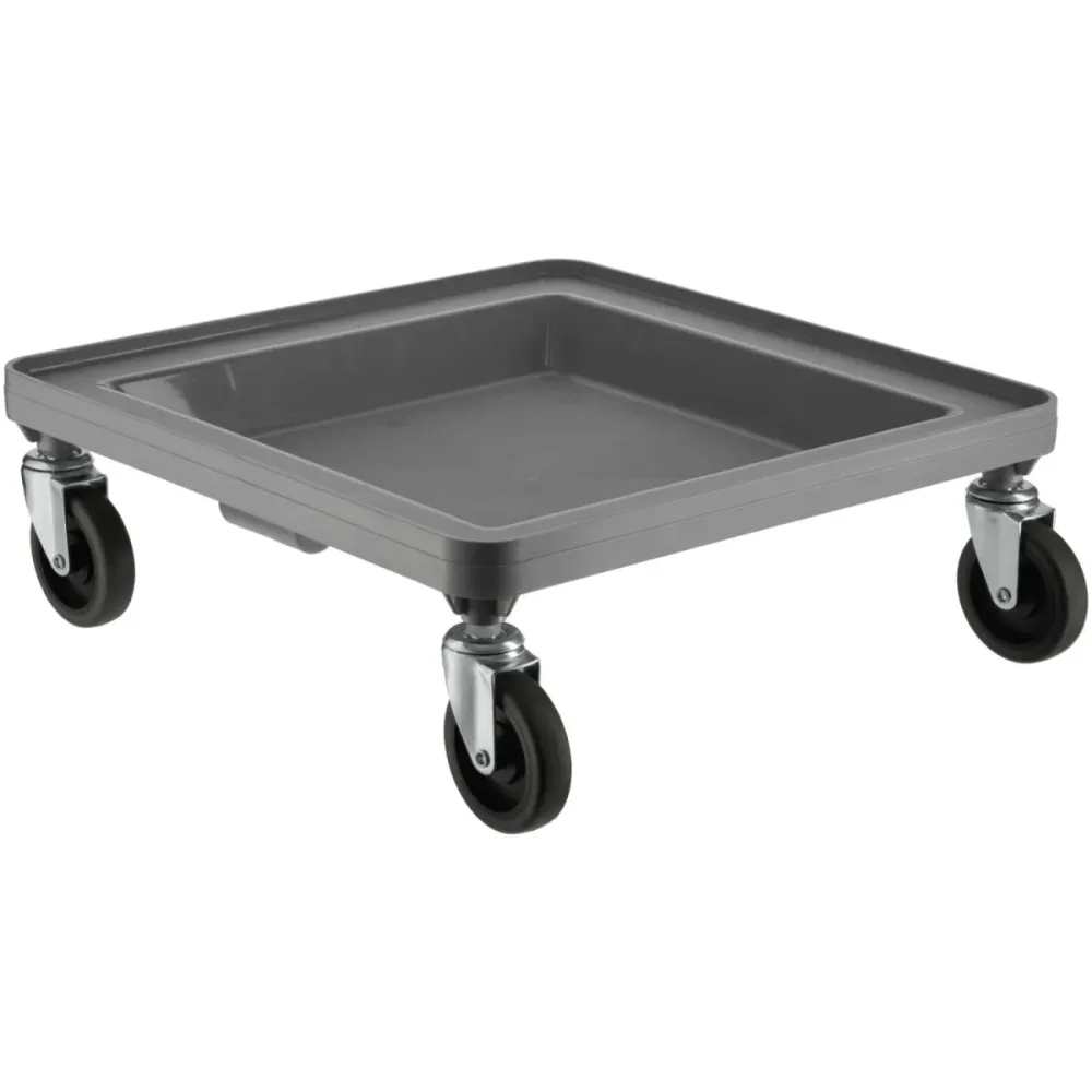 PULSIVA Transporttrolley für Spülkörbe; 53x53x7.8 cm (BxTxH); grau