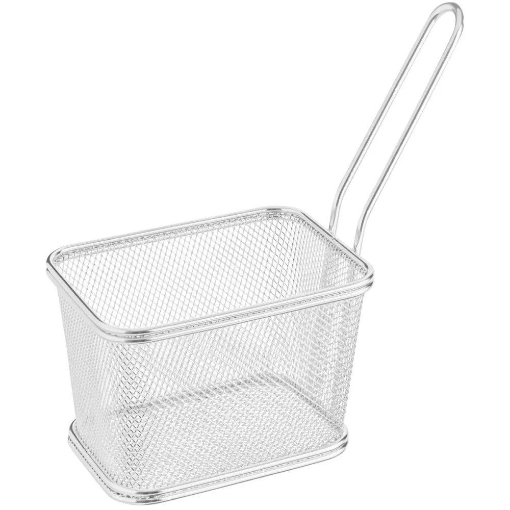 VEGA Fritteusenkorb Niragua eckig; 13x10.5x9 cm (LxBxH); silber; rechteckig