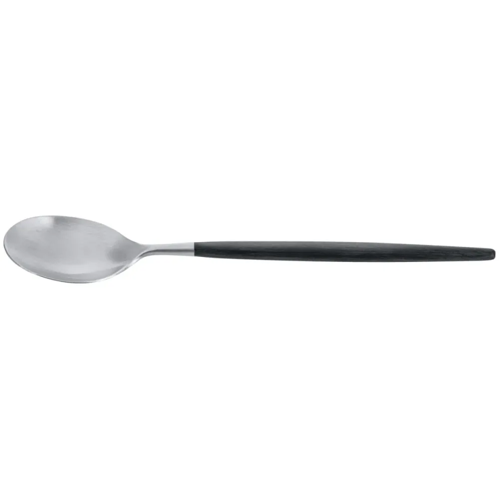 VEGA Menülöffel Turin; 22.2 cm (L); edelstahl/schwarz, Griff schwarz; 12 Stück / Pack