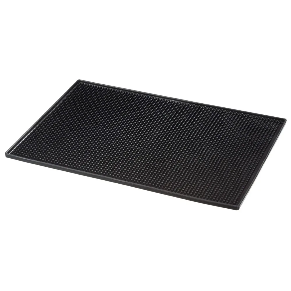 PULSIVA Barmatte Mamba; 46x31x1 cm (LxBxH); schwarz