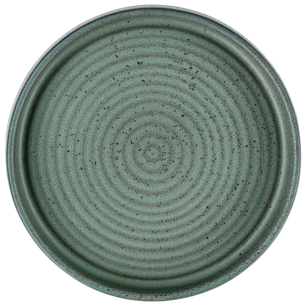 VEGA Teller mit niedrigem Rand Snug; 13.5x2 cm (ØxH); grün; rund; 4 Stück / Pack
