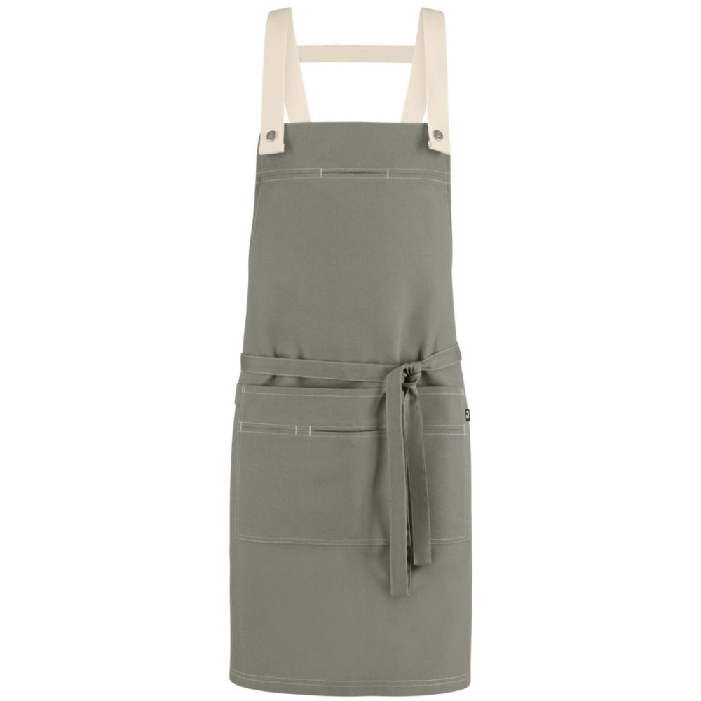 JOBELINE Latzschürze Larry 77x80 cm (LxB); 77x80 cm (LxB); grau