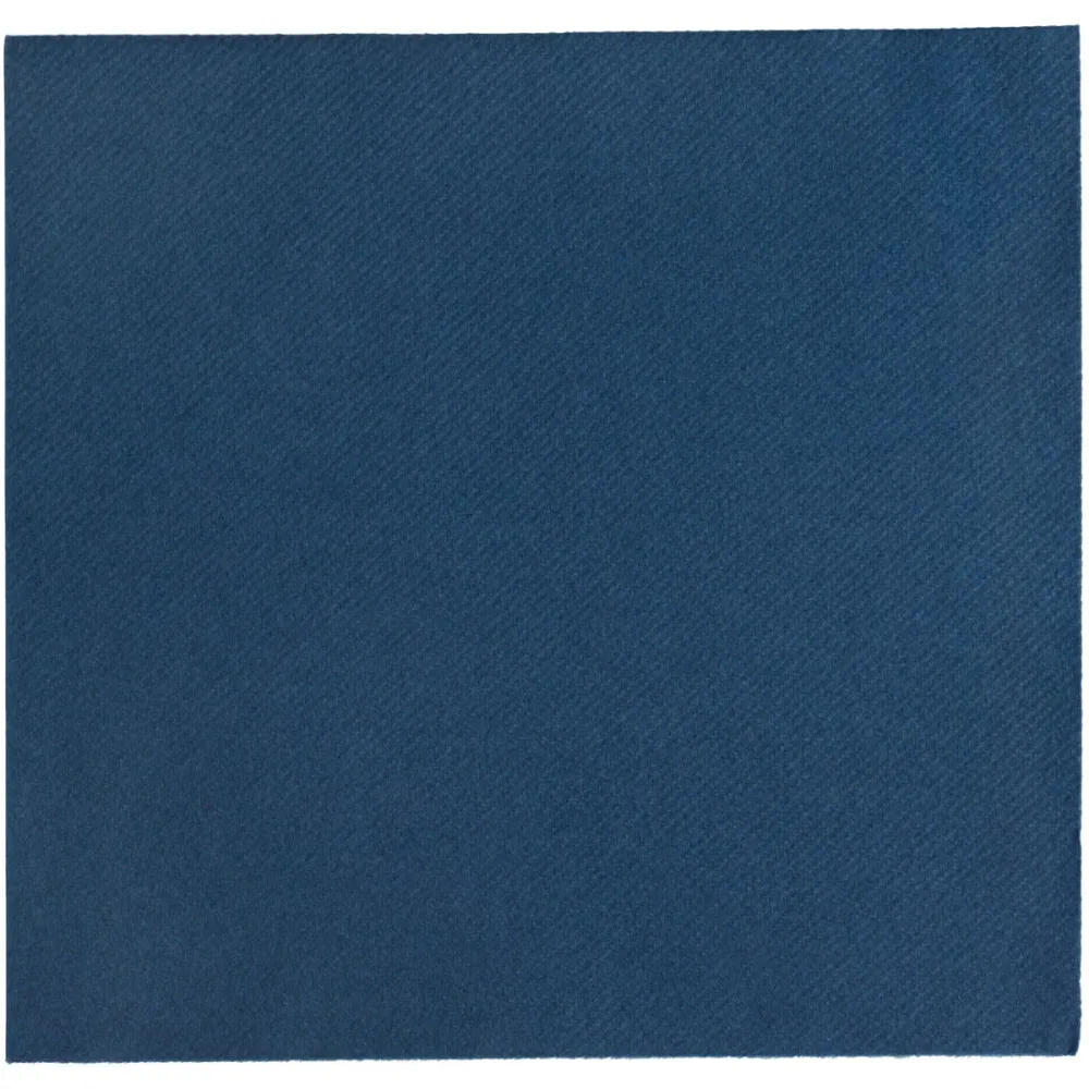 GARCIA DE POU Serviette Arla 1/4 Falz; 40x40 cm (BxL); dunkelblau; 50 Stück / Pack