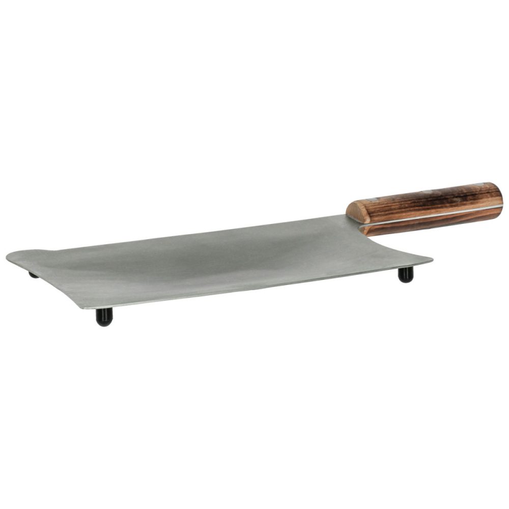 VEGA Servierbeil Graham; 41x16.5x2.7 cm (LxBxH); braun/edelstahl; rechteckig