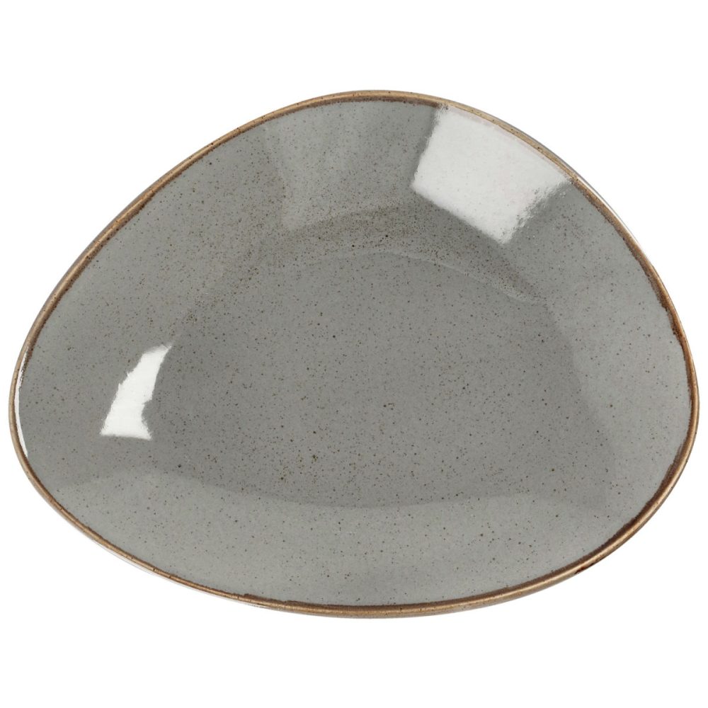 VEGA Teller flach Sidina organisch; 27.5x21 cm (LxB); grau; organisch; 6 Stück / Pack