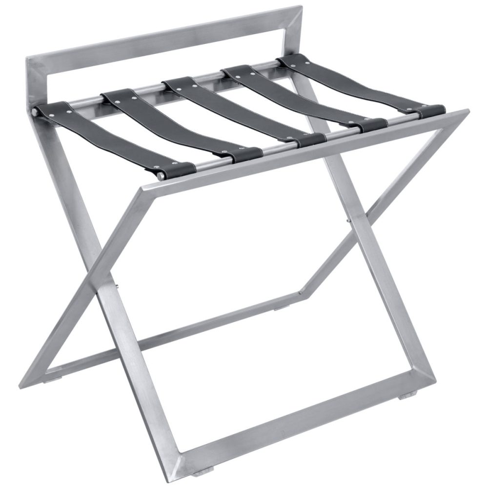 PULSIVA Kofferablage Bagagio Edelstahl; 70x46x64.5 cm (BxTxH); anthrazit