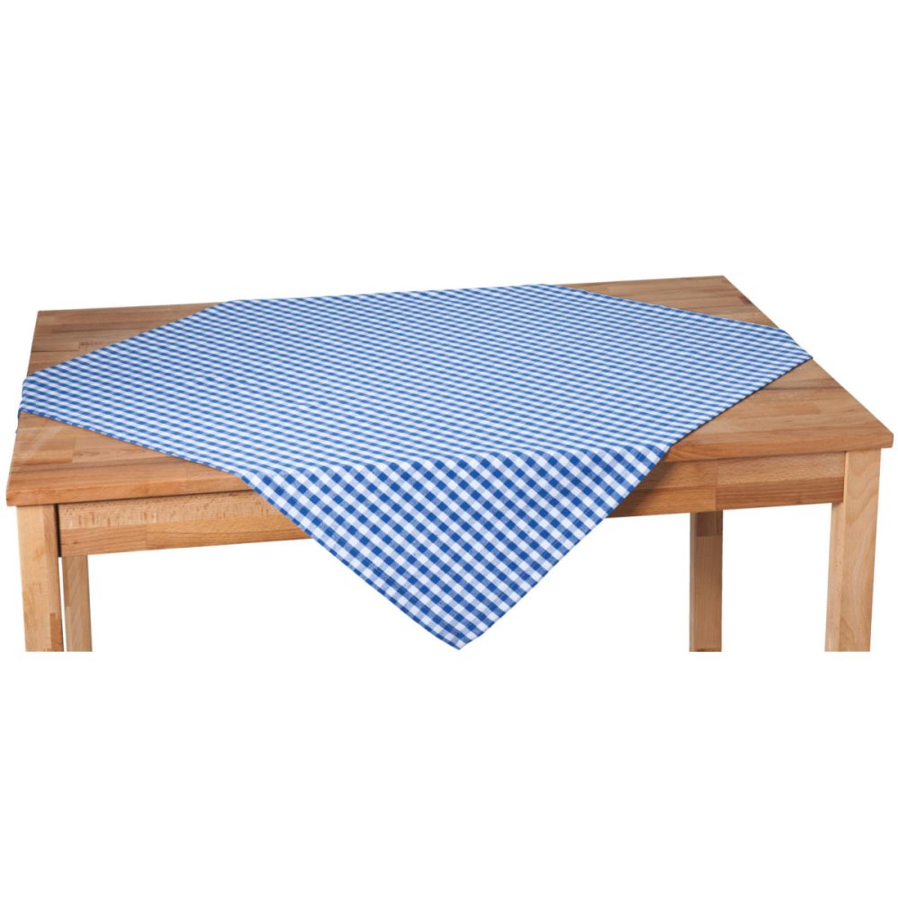 PULSIVA Mitteldecke Don; 80x80 cm (BxL); blau/weiss; quadratisch; 5 Stück / Pack