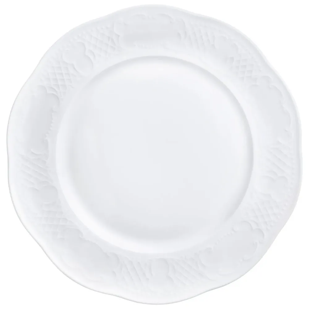 VEGA Teller flach Minuett; 28 cm (Ø); weiss; rund; 6 Stück / Pack