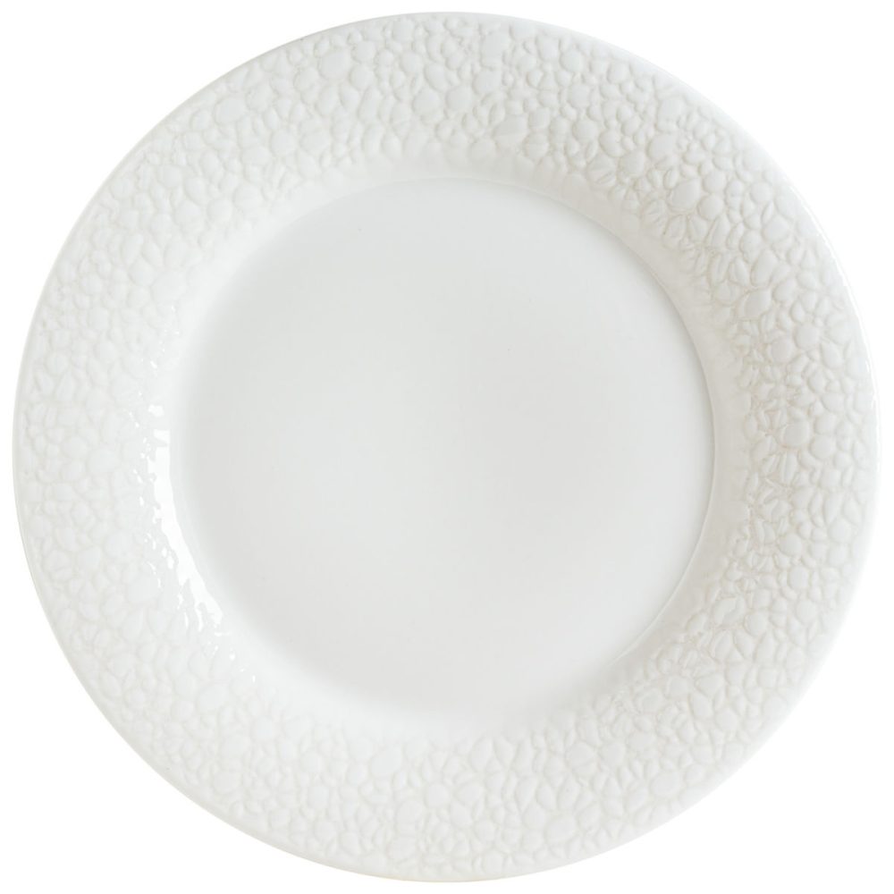 Bonna Teller flach Marlena; 24 cm (Ø); weiss; rund; 12 Stück / Pack