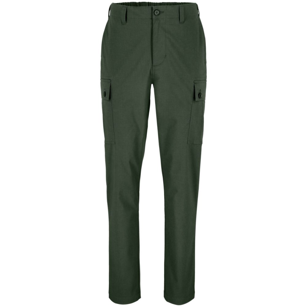JOBELINE Herren Kochhose  Cargo Ripstop; Kleidergrösse 62; dunkeloliv