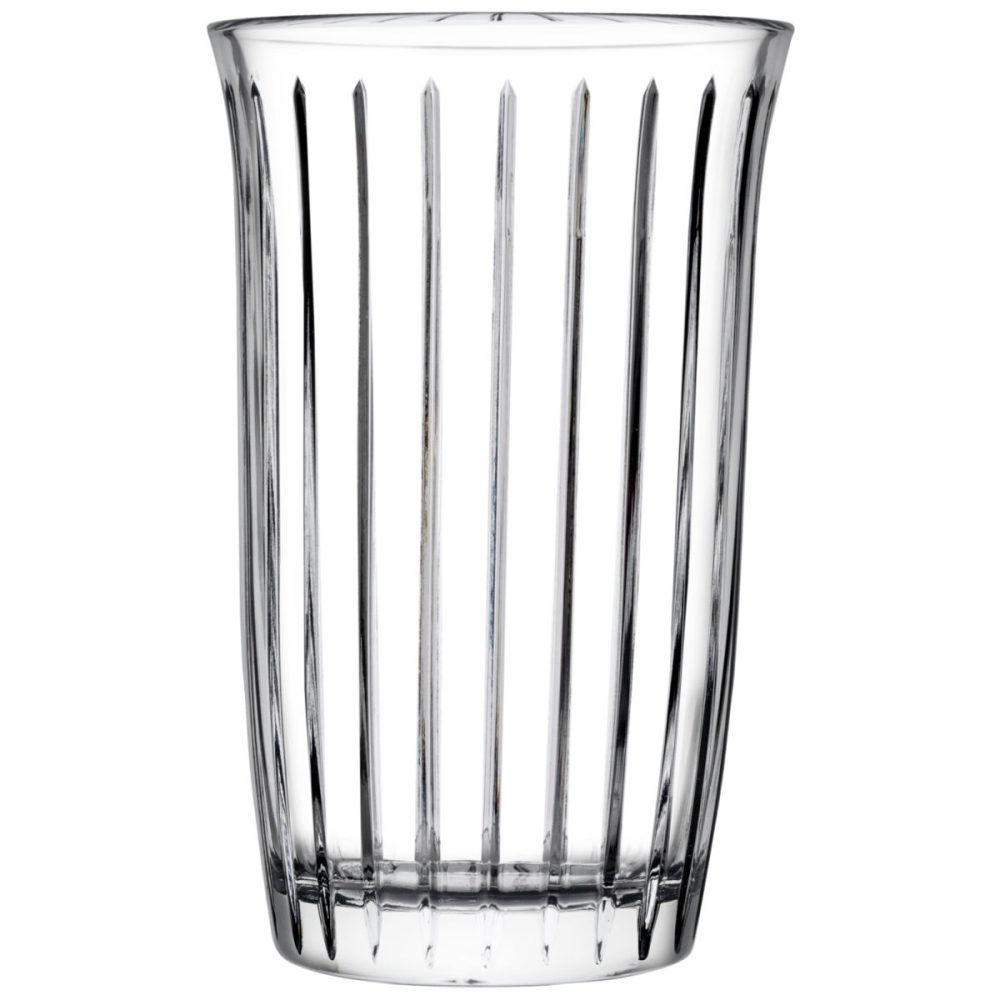 Pasabahçe Longdrinkglas Joy  mit Rillen; 365 ml, 8.35x13.1 cm (ØxH); transparent; 4 Stück / Pack