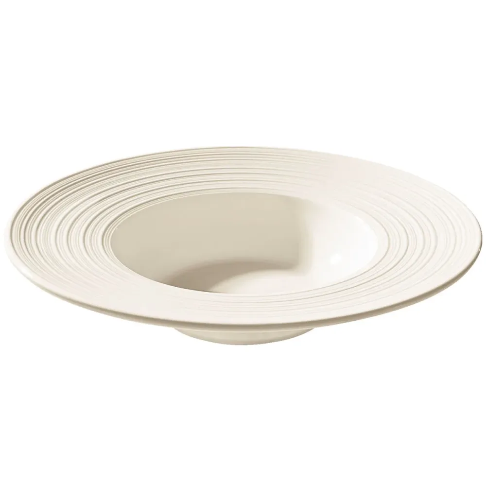 VEGA Pastateller Skyline; 370 ml, 27x5 cm (ØxH); cremeweiss; rund; 4 Stück / Pack