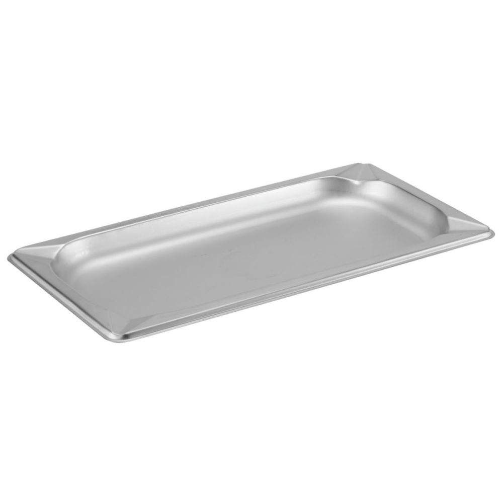 PULSIVA GN-Behälter 1/3 Profi; GN 1/3, 580 ml, 32.7x17.6x2 cm (LxBxT); edelstahl