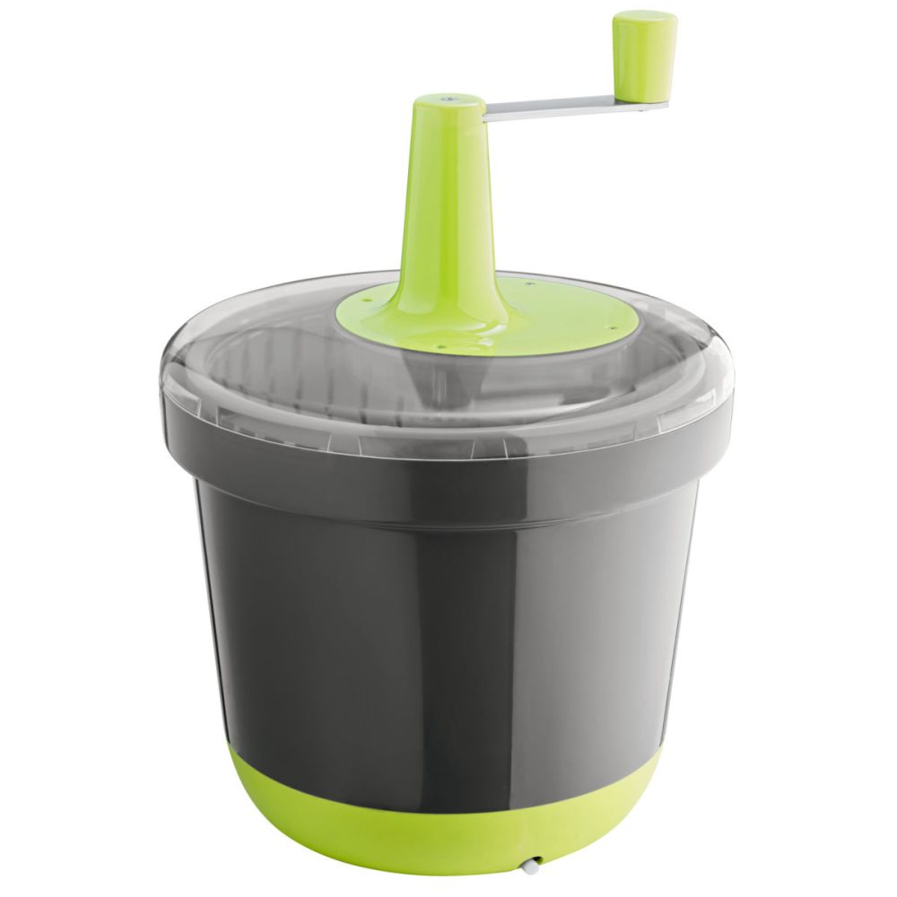 VEGA Salatschleuder Amanida; 20000 ml, 41x58.5 cm (ØxH); grün/transparent/grau