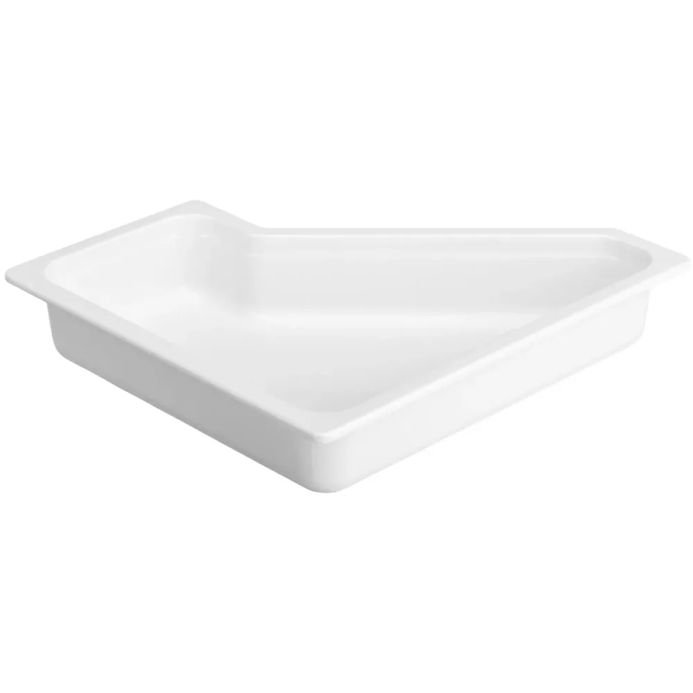 VEGA GN-Behälter Melamin GN 3/6; GN 3/6, 35.3x32.5x6.5 cm (LxBxT); weiss
