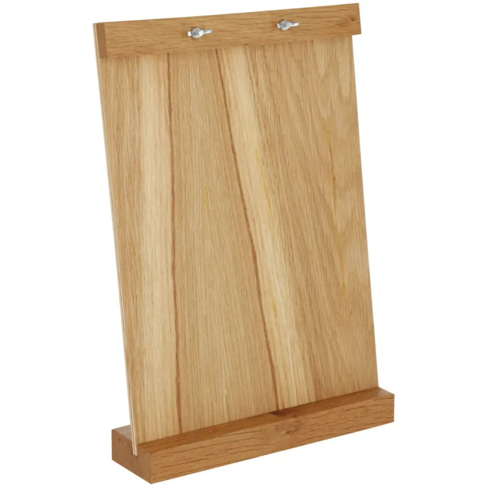 VEGA Aufsteller  Serchio; DIN A4, 20x9x33 cm (LxBxH); braun
