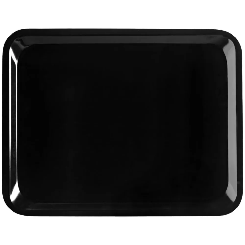 Platex Serviertablett Amina; 40x30x1.5 cm (LxBxH); schwarz; rechteckig