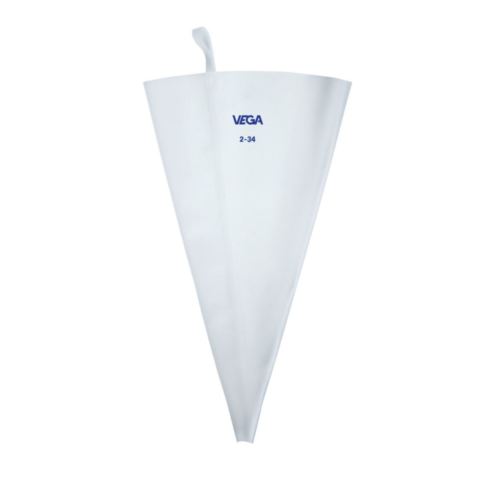 VEGA Spritzbeutel Finito Silikon; 34 cm (L); weiss