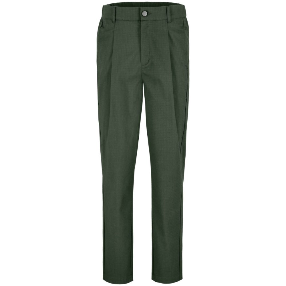 JOBELINE Herren Kochhose  Joggfit Ripstop; Kleidergrösse 48; dunkeloliv