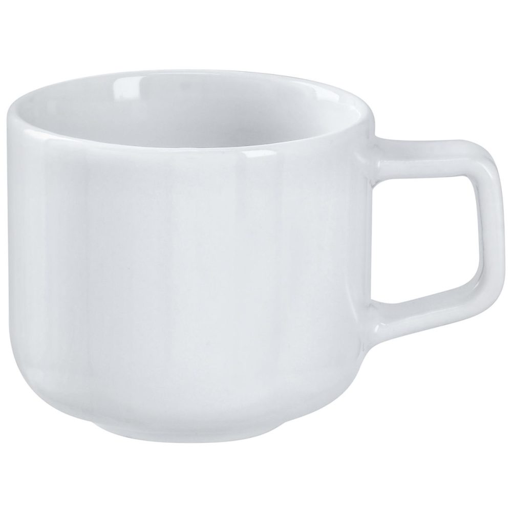 VEGA Espresso-Obertasse Alegria; 100 ml, 5.9x5.3 cm (ØxH); weiss; rund; 6 Stück / Pack