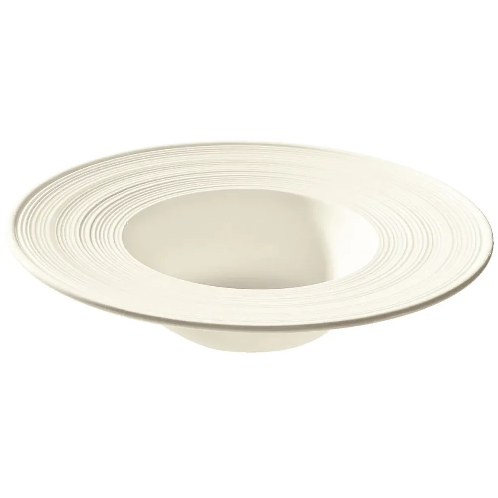 VEGA Gourmet-Teller Skyline; 220 ml, 20x5 cm (ØxH); cremeweiss; rund; 6 Stück / Pack