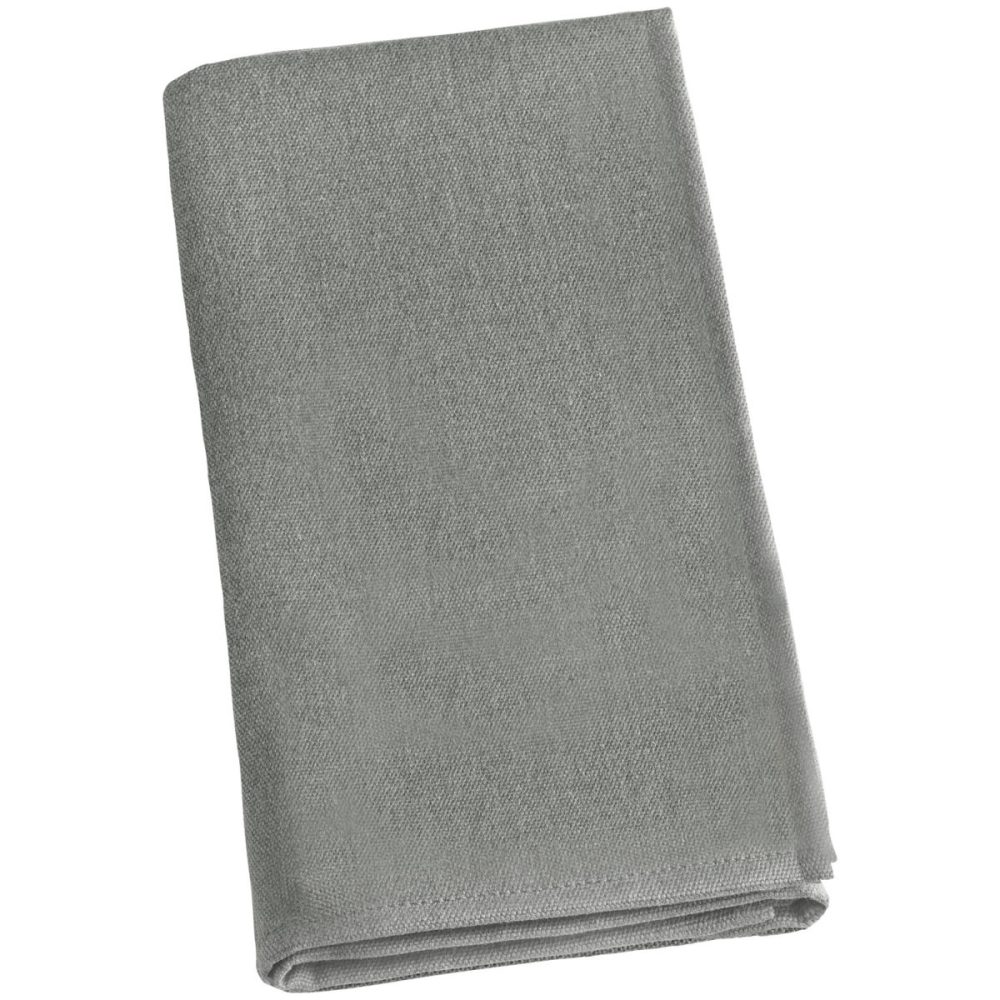ERWIN M. Serviette Tarina; 50x50 cm (BxL); grau; 6 Stück / Pack