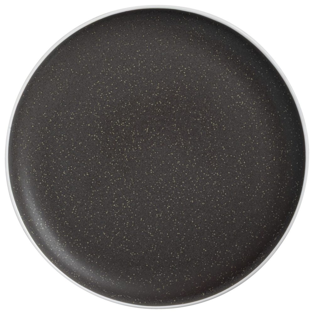 VEGA Teller flach Ossori; 27 cm (Ø); dunkeltaupe; rund; 4 Stück / Pack