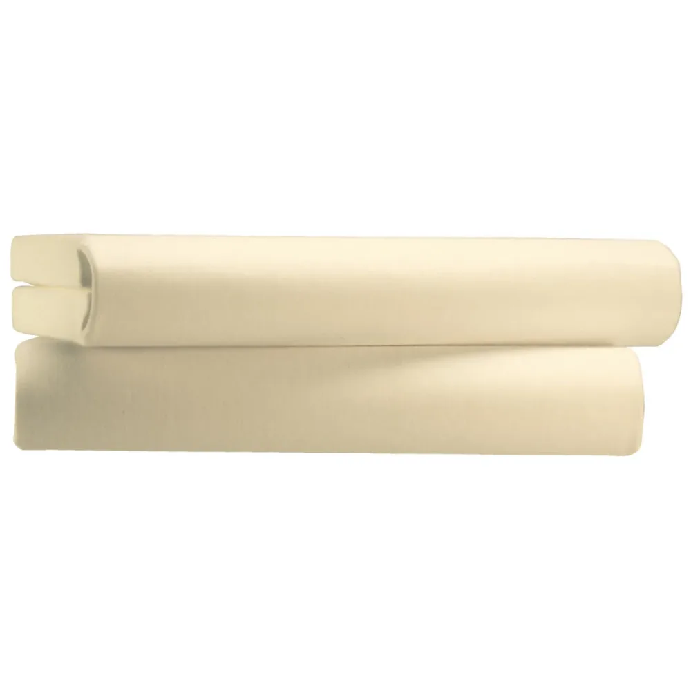 PULSIVA Spannbettlaken Savannah Interlock-Jersey; 90-100x200 cm (BxL); natur; 2 Stück / Pack
