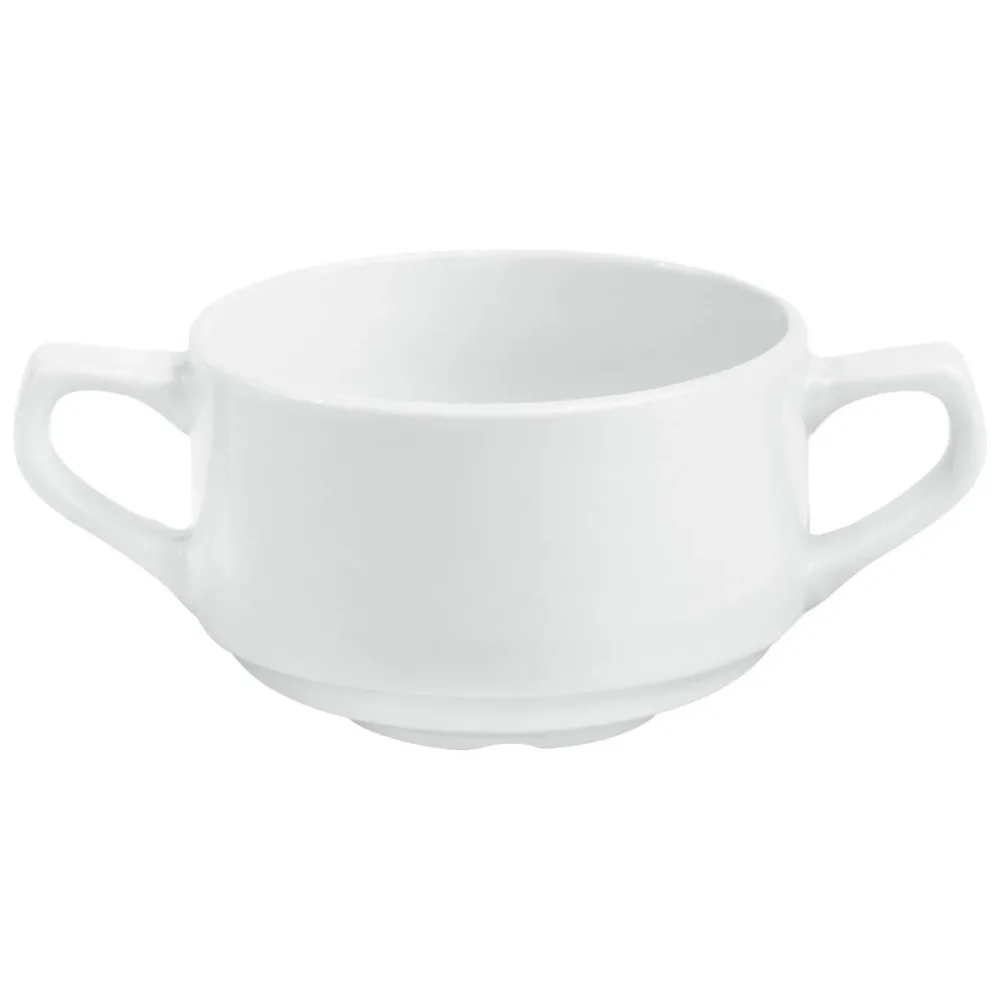 PULSIVA Suppentasse Rondon; 280 ml, 9.5x6.2 cm (ØxH); weiss; rund; 6 Stück / Pack