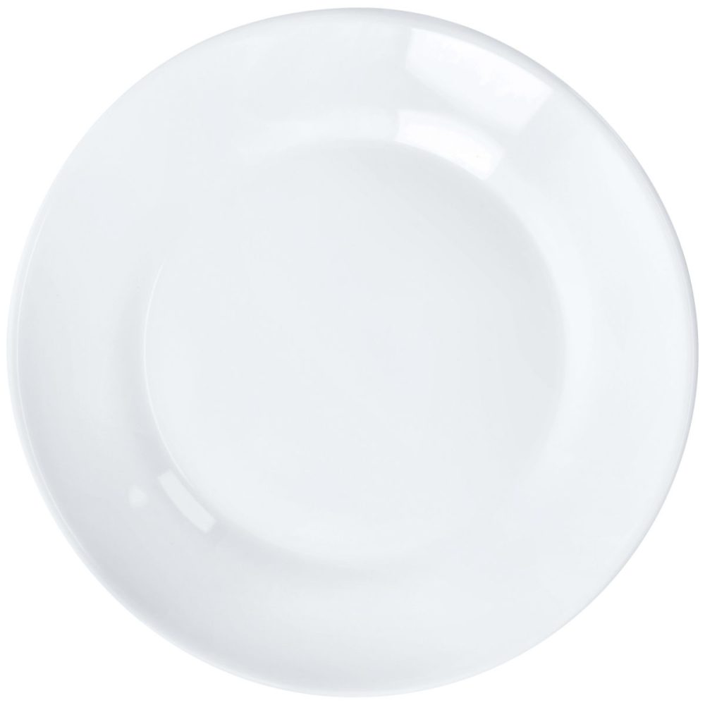 Arcoroc Teller Restaurant flach; 25.2 cm (Ø); weiss; rund; 6 Stück / Pack