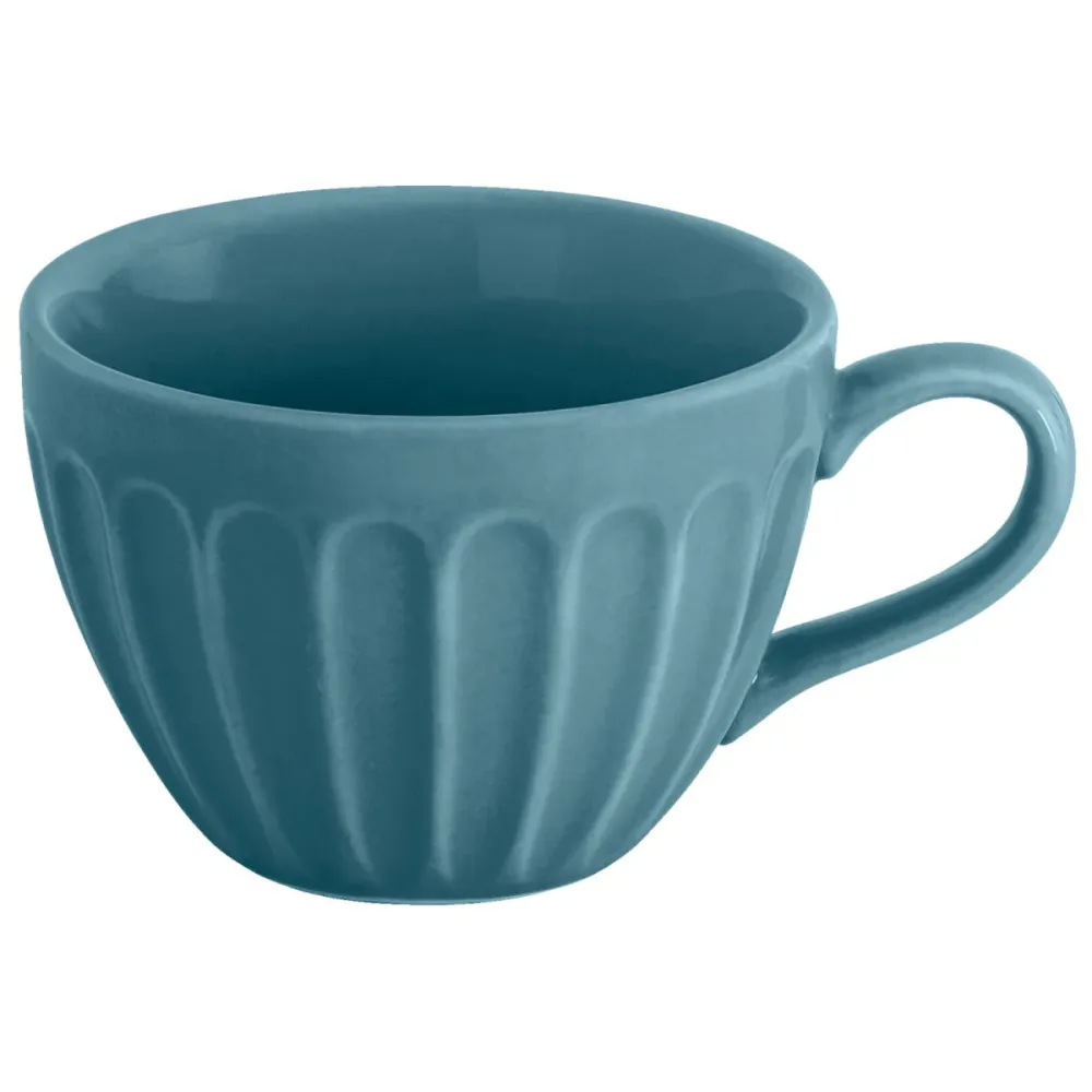 VEGA Espresso-Obertasse Bel Colore; 100 ml, 7x4.5 cm (ØxH); blau; 6 Stück / Pack