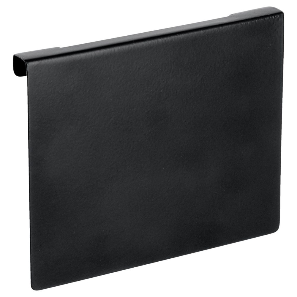 VEGA Beschriftungstafel Esino für Besteckbehälter; 12x9.6 cm (BxH); schwarz
