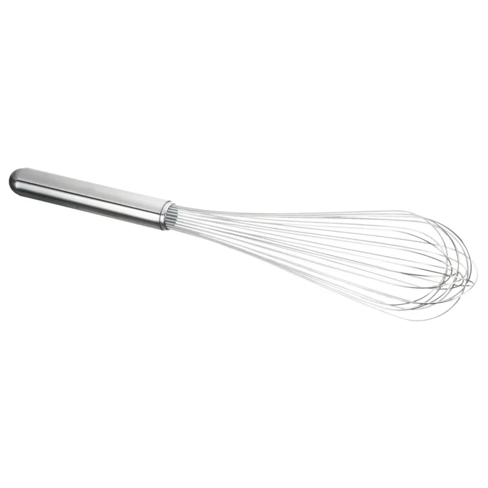 Weis Schneebesen; 30 cm (L); silber