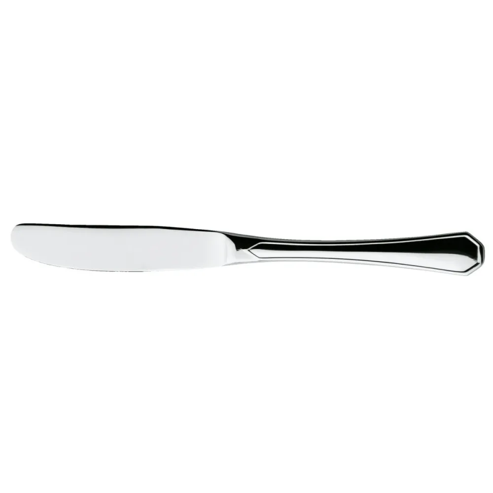 PULSIVA Buttermesser Tunis Basic; 17.3 cm (L); silber, Griff silber; 12 Stück / Pack