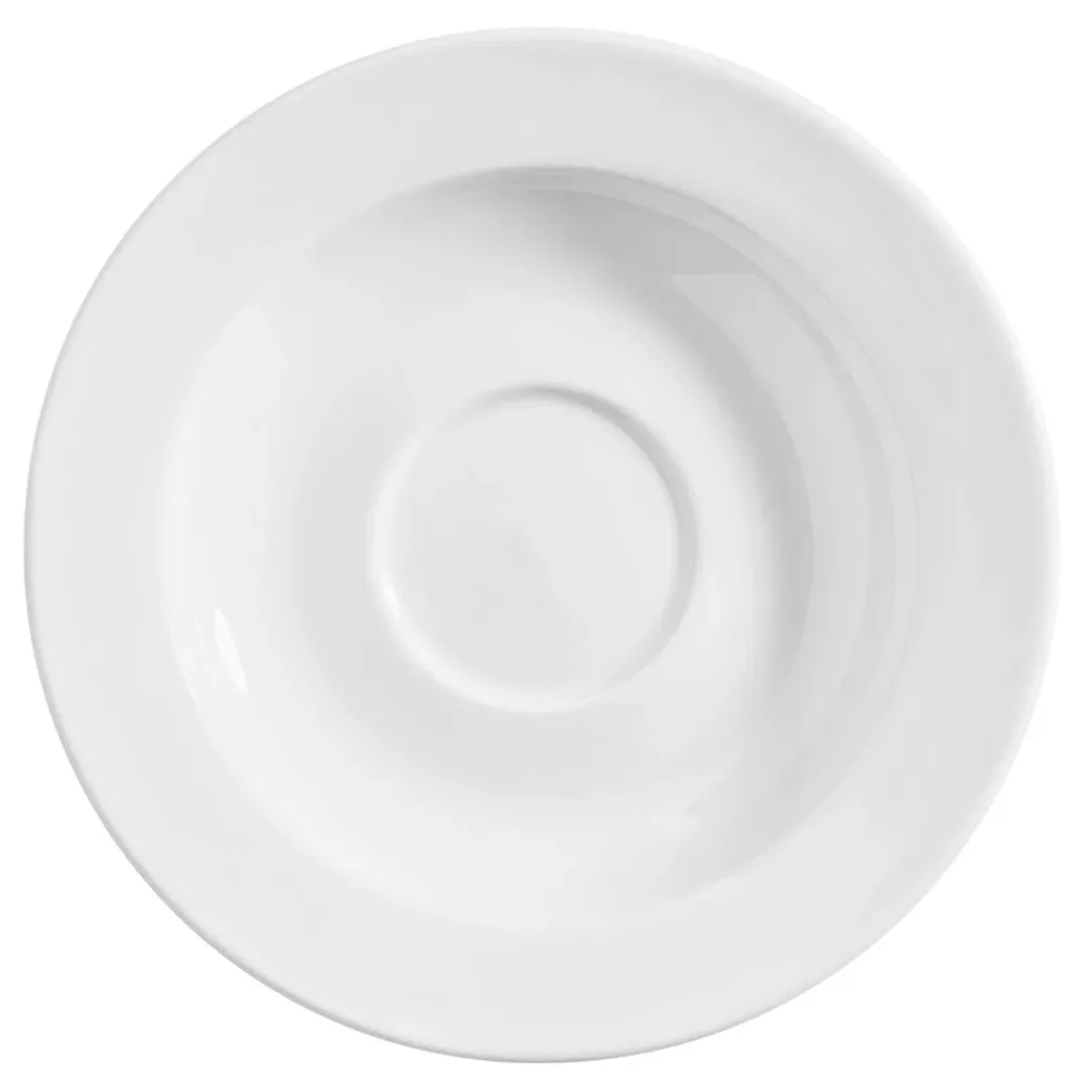 VEGA Espresso-Untertasse Base; 12.5 cm (Ø); weiss; rund; 6 Stück / Pack