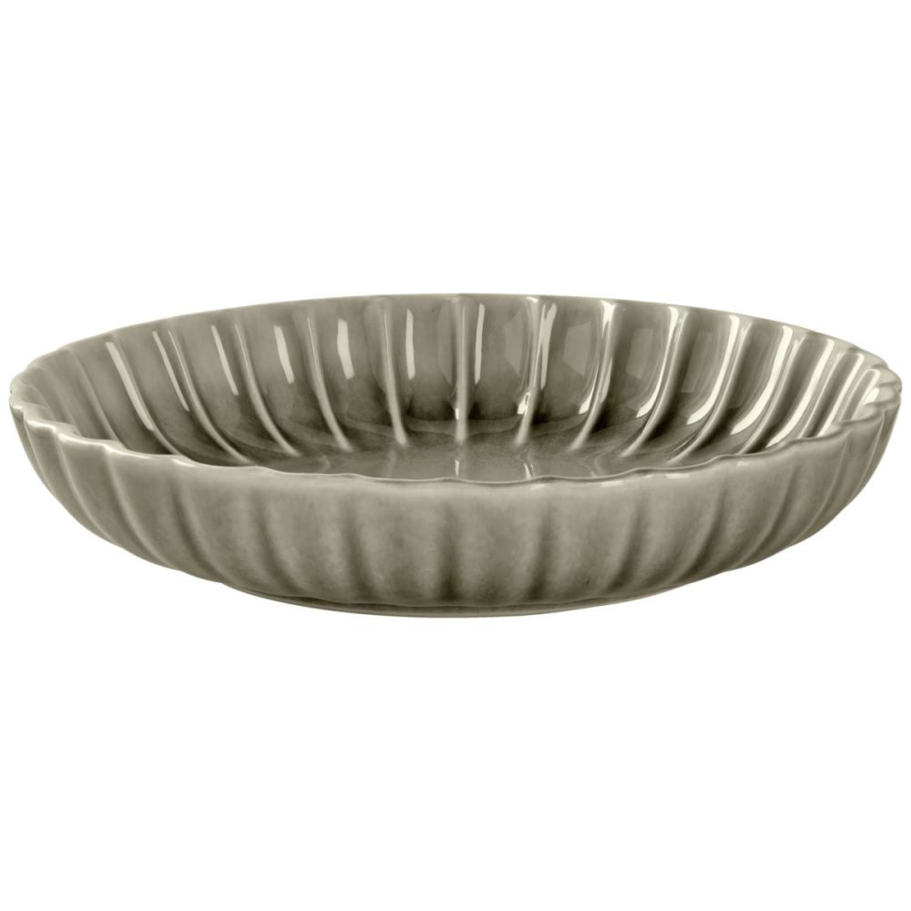 VEGA Teller tief Flora; 300 ml, 23x4.6 cm (ØxH); grau; rund; 4 Stück / Pack